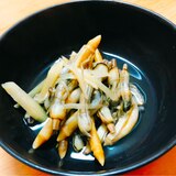 マテ貝の生姜煮